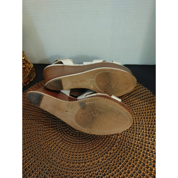 Vince Camuto Giada leather wedge sandals size 7.5 B - Picture 7 of 8